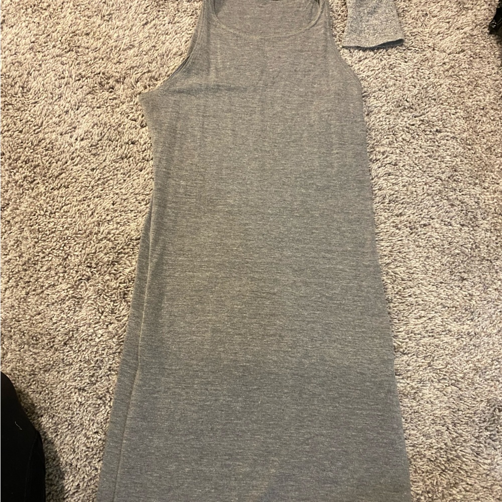 Grey tight dress
